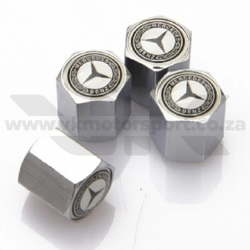 Mercedes Benz Retro Short Car Tyre Valve Caps